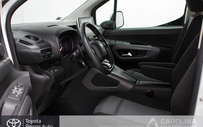 Toyota Proace City Verso cena 118900 przebieg: 74079, rok produkcji 2020 z Warszawa małe 191